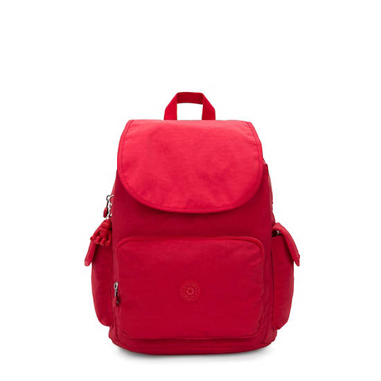 Kipling City Pack Backpacks Red Rouge | AU 1812YX